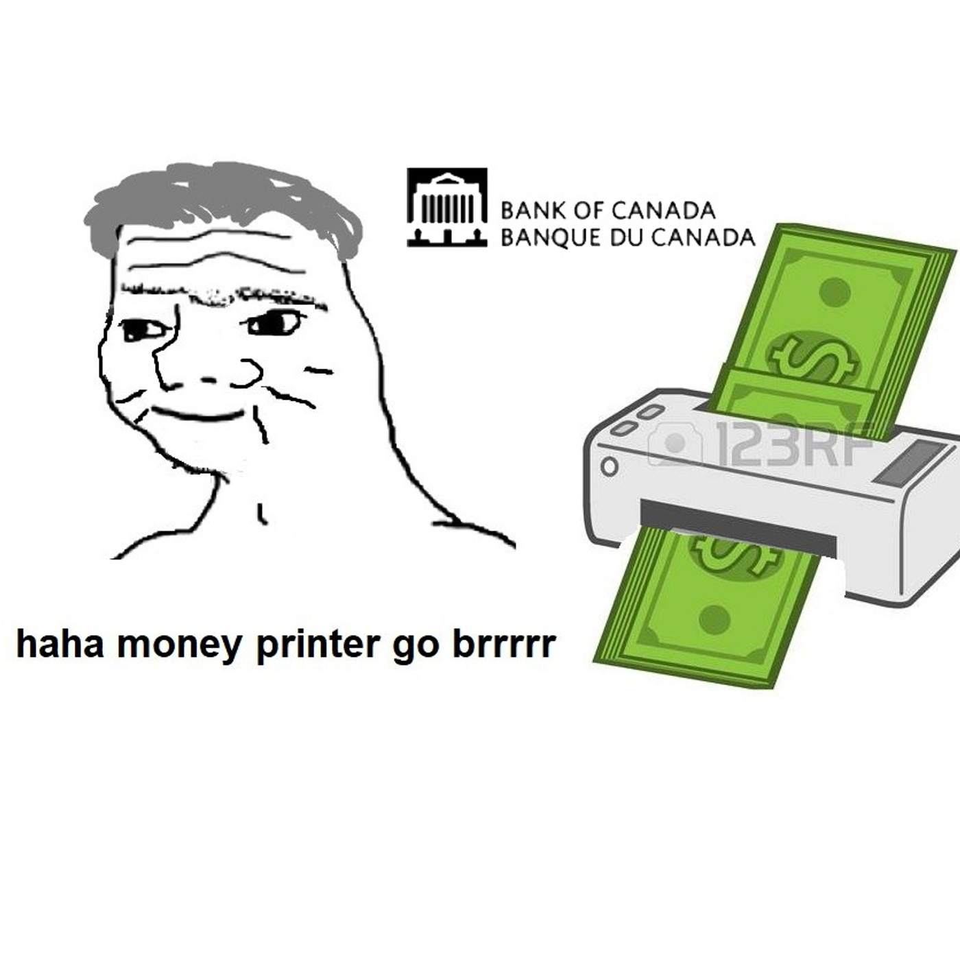 Featured image of post Haha Money Printer Go Brrr If financial reality is this fluid then brrr memes may as well be real money printer memes represent that circumstance where the experts are engulfed in a sea change that washes right over their warnings and pet theories