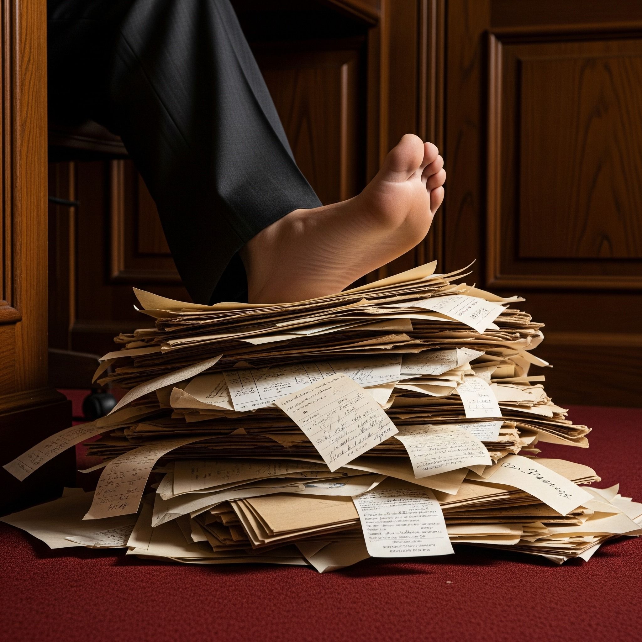 Feet in the file