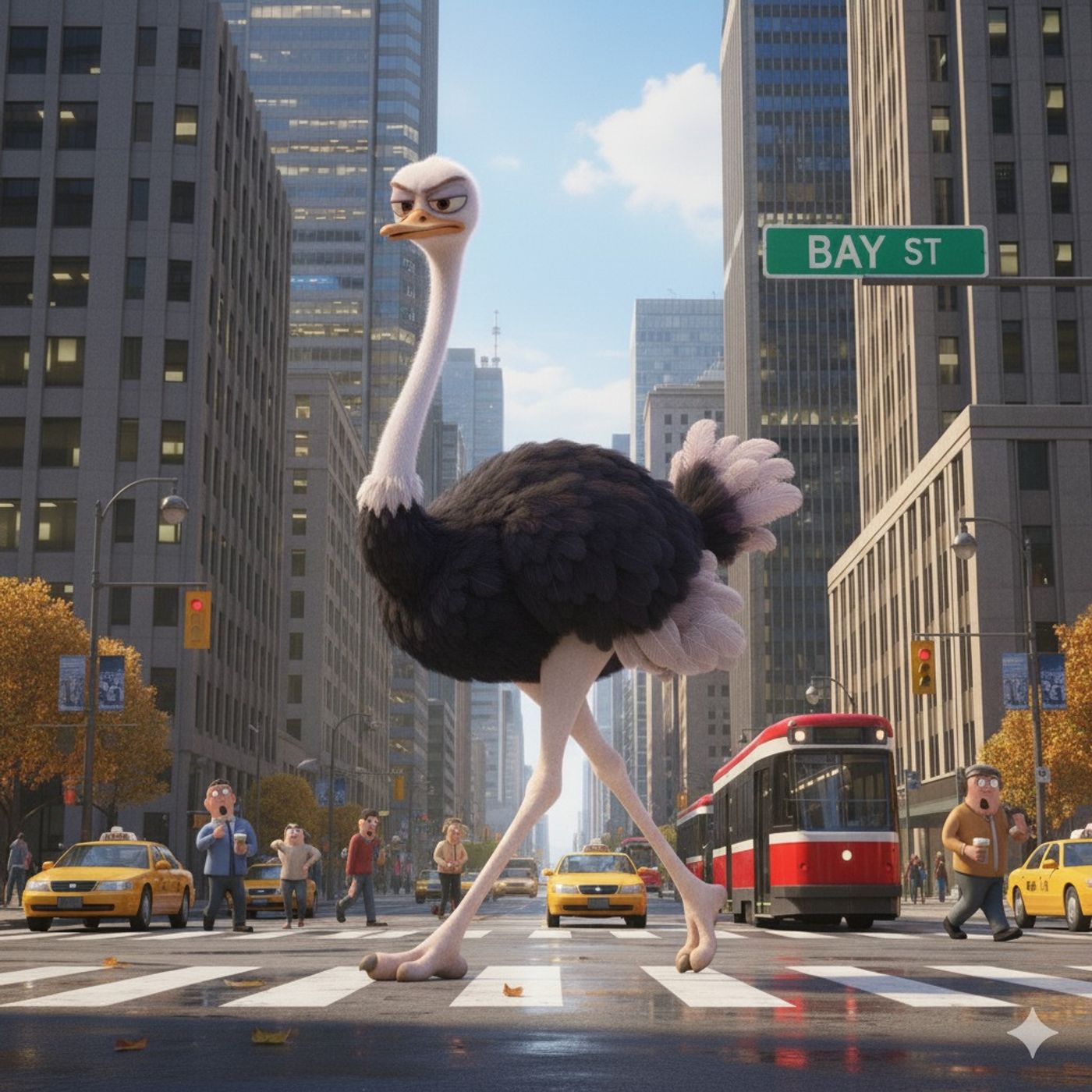 The Ostrich of Bay Street